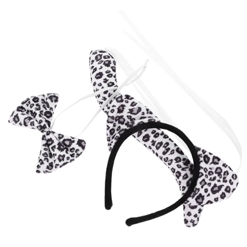 VALICLUD 1 Satz Schneeleoparden-anziehset Haube Ohren Haarreifen Tierische Ohren Leopardenkostüm Für Outfit Maske Zubehör Für Katzenkostüme Kopfbedeckung Reh Stoff VALICLUD 1 Satz Schneeleoparden-anziehset Haube Ohren Haarreifen Tierische Ohren Leopardenkostüm Für Outfit Maske Zubehör Für Katzenkostüme Kopfbedeckung Reh Stoff von VALICLUD