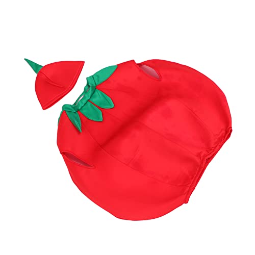 VALICLUD 1 Satz Tomate Kinderkleidung Kostümparty Kostüme Obst-gemüse-kostüm-kit Für Kinder Jesus-hüte Unisex-anziehrequisiten Kostüm Verkleiden Bühnenkostüm Kinderkostüme Vestidos Rot Tuch VALICLUD 1 Satz Tomate Kinderkleidung Kostümparty Kostüme Obst-gemüse-kostüm-kit Für Kinder Jesus-hüte Unisex-anziehrequisiten Kostüm Verkleiden Bühnenkostüm Kinderkostüme Vestidos Rot Tuch von VALICLUD