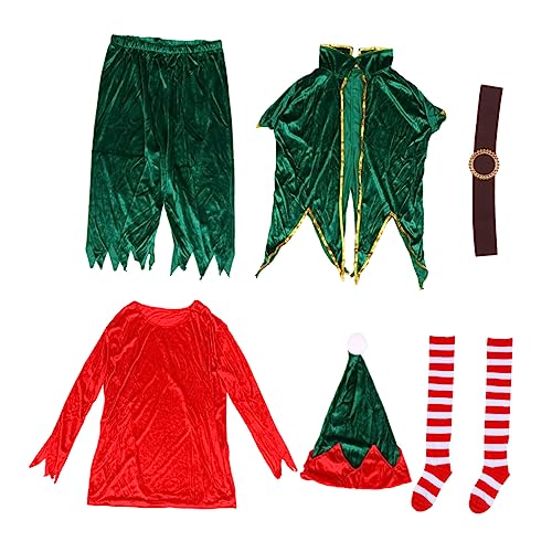 VALICLUD 1 Satz Weihnachtsanzug halloween costumes costume de halloween Herrenmode Kostüm Männer Weihnachtsmann-Anzug Weihnachtskostüm für Bühnenauftritte Weihnachtskleidung Polyester rot VALICLUD 1 Satz Weihnachtsanzug halloween costumes costume de halloween Herrenmode Kostüm Männer Weihnachtsmann-Anzug Weihnachtskostüm für Bühnenauftritte Weihnachtskleidung Polyester rot von VALICLUD