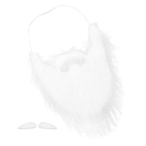 VALICLUD Bequemes Bart- Und Augenbrauen-Set Aus Plüschmaterial Für Weihnachtsfeiern Und Cosplay-Events von VALICLUD