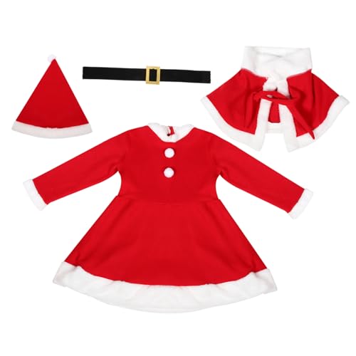 VALICLUD 1 Satz Weihnachtskleider für Mädchen Weihnachtsbaumschmuck zum Aufhängen weihnachtstüten aus cellophan Weihnachten Weihnachtskostüm Weihnachtsmannkostüm für Mädchen rot VALICLUD 1 Satz Weihnachtskleider für Mädchen Weihnachtsbaumschmuck zum Aufhängen weihnachtstüten aus cellophan Weihnachten Weihnachtskostüm Weihnachtsmannkostüm für Mädchen rot von VALICLUD
