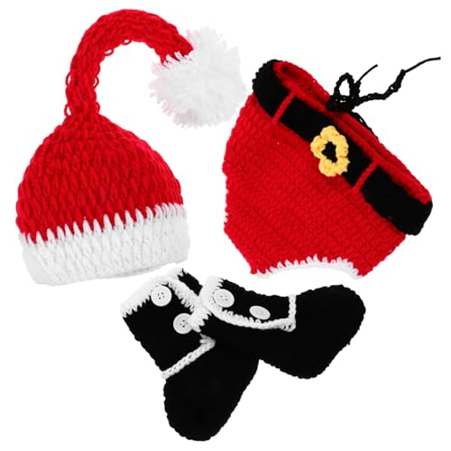 VALICLUD 1satz Weihnachtsfotografie-outfits Für Neugeborene Handgefertigte Kostüme Mit Süßen Weihnachtsmotiven Für Jungen Und Mädchen Requisiten Für Festliche Fotoshootings VALICLUD 1satz Weihnachtsfotografie-outfits Für Neugeborene Handgefertigte Kostüme Mit Süßen Weihnachtsmotiven Für Jungen Und Mädchen Requisiten Für Festliche Fotoshootings von VALICLUD