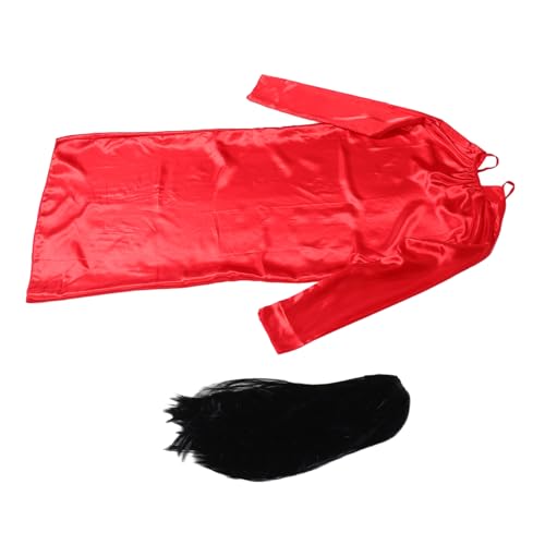 VALICLUD 1 Satz Zombie -brautkleidung Halloween-brautkostüm Geisterkostüm Tag Der Toten Kostüme Halloween-kostüme Für Mädchen Rollenspiel-cosplay-perücken Geisterbraut-kostüm Polyester VALICLUD 1 Satz Zombie -brautkleidung Halloween-brautkostüm Geisterkostüm Tag Der Toten Kostüme Halloween-kostüme Für Mädchen Rollenspiel-cosplay-perücken Geisterbraut-kostüm Polyester von VALICLUD