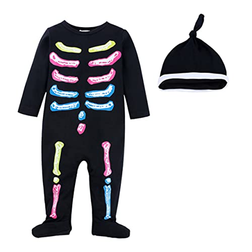 VALICLUD 1 Satz einteiliger Strampler schwarzer Strampler-Body Overall für Kleinkinder costume halloween -Halloween-Outfit Halloween- -Overall Strampler langarm Baumwolle VALICLUD 1 Satz einteiliger Strampler schwarzer Strampler-Body Overall für Kleinkinder costume halloween -Halloween-Outfit Halloween- -Overall Strampler langarm Baumwolle von VALICLUD
