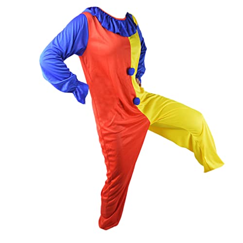 VALICLUD 1 Set Clownkostüm Für Erwachsene Gruselige Clownkostüme Clownkostüm Für Männer Masken Aufblasbares Clownkostüm Für Karneval Clownkostüm Für Frauen Halloween Outfit VALICLUD 1 Set Clownkostüm Für Erwachsene Gruselige Clownkostüme Clownkostüm Für Männer Masken Aufblasbares Clownkostüm Für Karneval Clownkostüm Für Frauen Halloween Outfit von VALICLUD