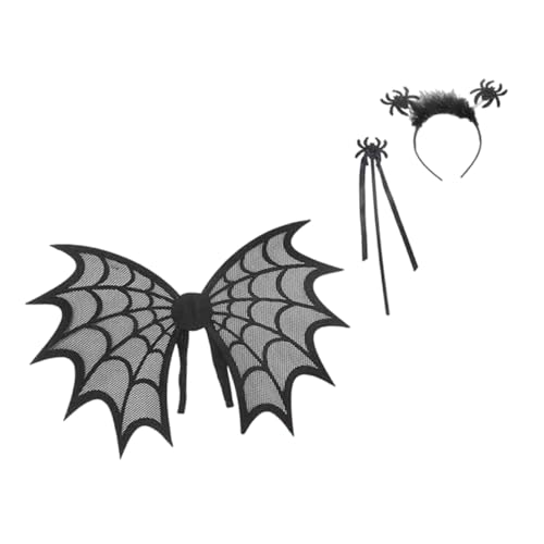 VALICLUD 1 Set Geisterfest Party Performance Requisiten Halloween Lustiges Kleid Kinderflügel Set Machen Sie Sturm Halloween Dekorationen Teufel LED Indoor X Schwarzer Filz VALICLUD 1 Set Geisterfest Party Performance Requisiten Halloween Lustiges Kleid Kinderflügel Set Machen Sie Sturm Halloween Dekorationen Teufel LED Indoor X Schwarzer Filz von VALICLUD