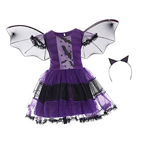 VALICLUD Halloween Basteln Kinder Set 1 Set Halloween Hexen Umhang Mit Kapuze Cosplay Kostü Für Halloween Party Und Bühnenaufführungen 110cm Ideal Für Dekoration Und Kostümparty Zubehör Hexen Kinder von VALICLUD