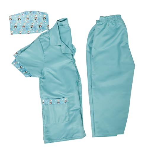 VALICLUD 1 Set Kinderarztkleidung Kinderkarrierekostüme Cosplay Kostüm Arztkostüm Schöner Arztmantel Performancekostüm Für Polyester von VALICLUD