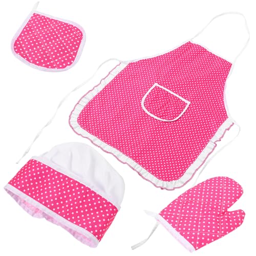 VALICLUD 1 Set Kinderschürze Kinderschürze Kleinkinderschürze Küche Rollenspielschürze Mütze Backen Spielküchenzubehör Kochen Küchenrollenkittel Kochschürze Kleinkinder Rosy Cloth VALICLUD 1 Set Kinderschürze Kinderschürze Kleinkinderschürze Küche Rollenspielschürze Mütze Backen Spielküchenzubehör Kochen Küchenrollenkittel Kochschürze Kleinkinder Rosy Cloth von VALICLUD