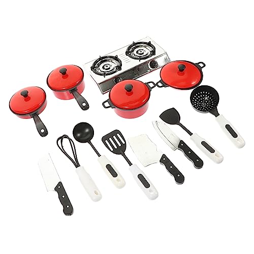 VALICLUD 1 Set Küchenutensilien Für Spielküche Töpfe Und Pfannen Für Rollenspiel Kochgeschirr Kindertöpfe Und Pfannen Zum Kochtopf Kinderspieltöpfe Kunststoff Silber VALICLUD 1 Set Küchenutensilien Für Spielküche Töpfe Und Pfannen Für Rollenspiel Kochgeschirr Kindertöpfe Und Pfannen Zum Kochtopf Kinderspieltöpfe Kunststoff Silber von VALICLUD