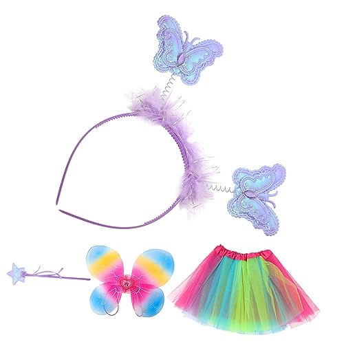 VALICLUD 1 Set Leuchtendes Kostüm Für Mädchen Partydekorationen Verkleidung Für Mädchen Feenkostüm Für Frauen Feenkleid Feenkostüm Für Feenflügel Schmetterlingsflügel Dekorationen VALICLUD 1 Set Leuchtendes Kostüm Für Mädchen Partydekorationen Verkleidung Für Mädchen Feenkostüm Für Frauen Feenkleid Feenkostüm Für Feenflügel Schmetterlingsflügel Dekorationen von VALICLUD