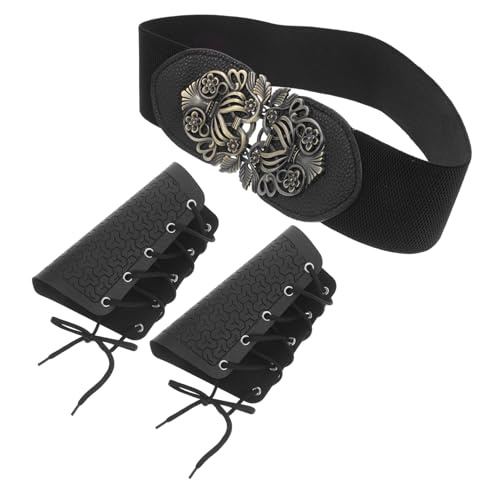 VALICLUD 1 Set Mittelalterlicher Vintage-hüftgürtel Und Armschutz, Retro-dehnbarer Gürtel Für Antike -Renaissance-kostüme, Anzieh-Requisiten VALICLUD 1 Set Mittelalterlicher Vintage-hüftgürtel Und Armschutz, Retro-dehnbarer Gürtel Für Antike -Renaissance-kostüme, Anzieh-Requisiten von VALICLUD