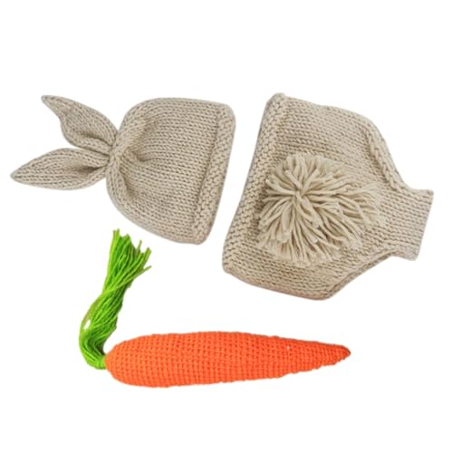 VALICLUD 1 Set Ostern Babyfotografie Outfits Kaninchen Neugeborene Kostümfoto Requisiten VALICLUD 1 Set Ostern Babyfotografie Outfits Kaninchen Neugeborene Kostümfoto Requisiten von VALICLUD