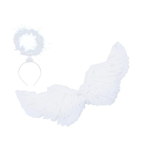 VALICLUD 1 Set Performance Requisiten Angel Wings Pretty Hairband Flügel Für Kinder von VALICLUD