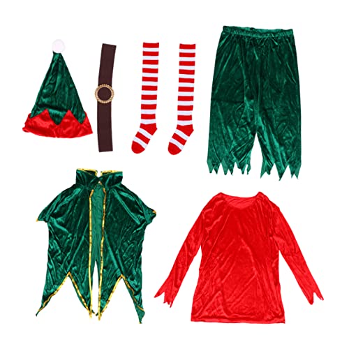 VALICLUD 1 Set Weihnachtskostüm Für Bühnenauftritte Anzug Weihnachten Cosplay Kostüm Weihnachtskleid Kostüm Herren Performance Weihnachtsoutfit Weihnachtskostüme Für Erwachsene Polyester VALICLUD 1 Set Weihnachtskostüm Für Bühnenauftritte Anzug Weihnachten Cosplay Kostüm Weihnachtskleid Kostüm Herren Performance Weihnachtsoutfit Weihnachtskostüme Für Erwachsene Polyester von VALICLUD