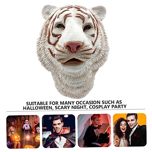 VALICLUD Kopfbedeckung Halloween Kreatives Tiger-design Vintage-stil Atmen Für Partykostüme von VALICLUD