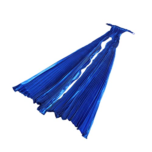 VALICLUD 1 Stück Flügel Für Tanz Drachenflügel Feenflügel Kostüme Pailletten Oberteil Kostüm Für LED Flügel Weltraum Cowgirl Outfit Bekleidung Blau von VALICLUD