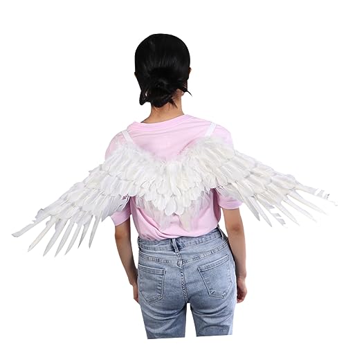 VALICLUD 1 Stück Flügel schlucken halloween costume halloween kleidung halloween klamotten costume halloween Fee Plus Hochzeit und Halloween-Flügel Babyflügel Weiß VALICLUD 1 Stück Flügel schlucken halloween costume halloween kleidung halloween klamotten costume halloween Fee Plus Hochzeit und Halloween-Flügel Babyflügel Weiß von VALICLUD