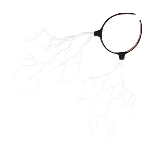 VALICLUD 1 Stück Haarband mit Übertriebenem Stil Weißes Haaraccessoire für Halloween Cosplay und Partys für Festliche Anlässe und Besondere Fotografie VALICLUD 1 Stück Haarband mit Übertriebenem Stil Weißes Haaraccessoire für Halloween Cosplay und Partys für Festliche Anlässe und Besondere Fotografie von VALICLUD