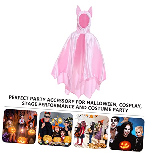 VALICLUD 1stück Halloween Kostüm Für Mädchen Pinker Fledermaus Umhang Für Kostümpartys Bühnenaufführungen Und Fotoshootings VALICLUD 1stück Halloween Kostüm Für Mädchen Pinker Fledermaus Umhang Für Kostümpartys Bühnenaufführungen Und Fotoshootings von VALICLUD