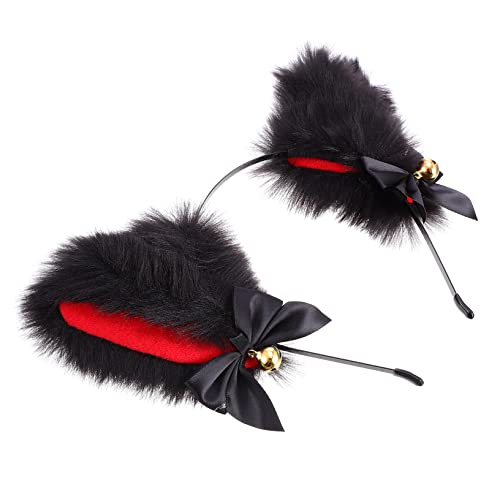 VALICLUD 1 Stück Katzenohren Haarreif mit Glocken und Schleife Niedliches Cosplay Accessoire für Damen für Karneval Halloween und Rollenspiele Kopfbedeckung für Partys und Fotoshootings VALICLUD 1 Stück Katzenohren Haarreif mit Glocken und Schleife Niedliches Cosplay Accessoire für Damen für Karneval Halloween und Rollenspiele Kopfbedeckung für Partys und Fotoshootings von VALICLUD