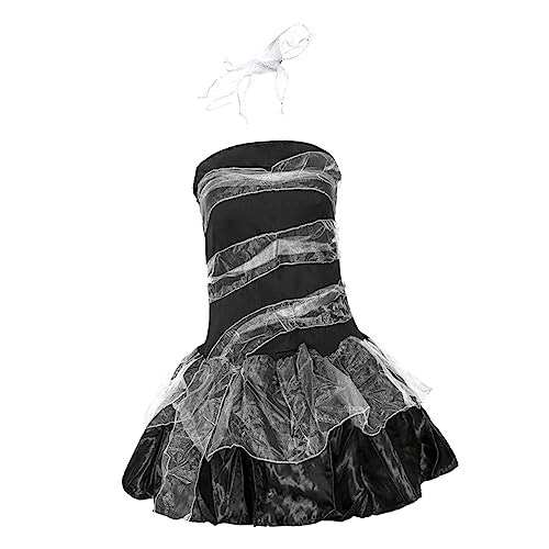 VALICLUD 1 Stück Kleid halloween costume halloween outfit party outfit vampire costume halloween kostuem present for girlfriend vampire dress für freundinnen Kostüm Polyester Black VALICLUD 1 Stück Kleid halloween costume halloween outfit party outfit vampire costume halloween kostuem present for girlfriend vampire dress für freundinnen Kostüm Polyester Black von VALICLUD
