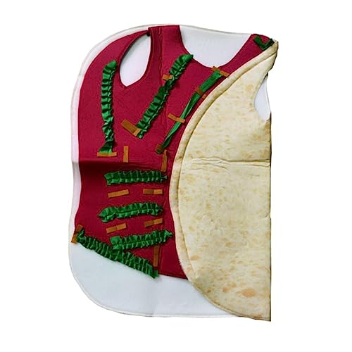 VALICLUD 1 Stück Performance-Bekleidung für halloween theme halloween schminke halloween makeup Creative costume Halloween -Kostüm Performance-Kostüm für Taco-Kostüm Polyester von VALICLUD