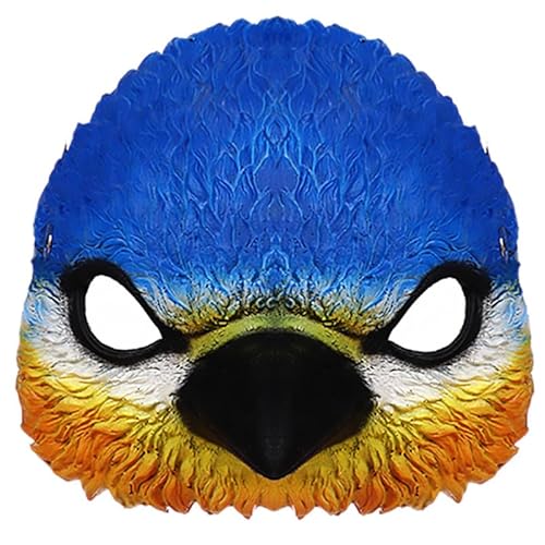 VALICLUD 1 Stück Vogelkopfmaske Kostüm Karneval Vogelkopfbedeckung Led-maske Karneval Verkleiden Zubehör Masken Maskerade Halloween Gesichtsmaske Hautpflege Schreimaske Blue Pu-schaum VALICLUD 1 Stück Vogelkopfmaske Kostüm Karneval Vogelkopfbedeckung Led-maske Karneval Verkleiden Zubehör Masken Maskerade Halloween Gesichtsmaske Hautpflege Schreimaske Blue Pu-schaum von VALICLUD