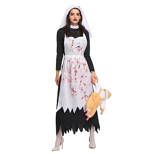 VALICLUD 1 Stück schreckliches Halloween-Kostüm halloween costume halloween kleidung halloween outfit costume halloween Blutige Kostümidee Halloween-Party-Requisiten Geisterkostüm von VALICLUD