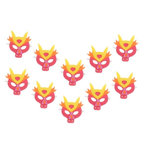 VALICLUD 10 Stück Kindermaske Zum Jahr Des Drachen Kindermasken Kindergesichtsmaske Gruselmasken Für Maske Cosplay Purge Maske Maskenballmaske Halloween Kostüm Nasenmaske Tier VALICLUD 10 Stück Kindermaske Zum Jahr Des Drachen Kindermasken Kindergesichtsmaske Gruselmasken Für Maske Cosplay Purge Maske Maskenballmaske Halloween Kostüm Nasenmaske Tier von VALICLUD