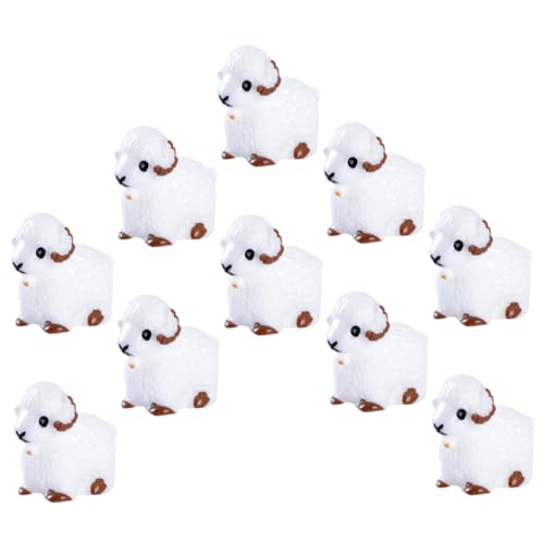 VALICLUD 10 Stück Kleine Schafe Gefälschte Statue Moos Mikro Schaf Statue Mikro Landschaft Statue Moos Kleine Terrarium Statue Schaf Kuchen Topper VALICLUD 10 Stück Kleine Schafe Gefälschte Statue Moos Mikro Schaf Statue Mikro Landschaft Statue Moos Kleine Terrarium Statue Schaf Kuchen Topper von VALICLUD