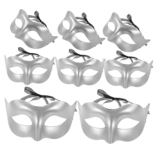 VALICLUD 10 Stück Modernes Design Maske Frauen Kunststoff Maske Prop Halloween Party Maske Dekoration von VALICLUD