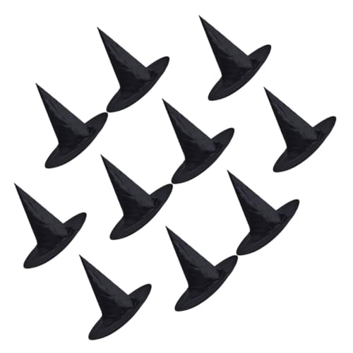 VALICLUD 10stücke Teiliges Hexenhut Für Halloween Kostümzubehör Für Cosplay-events Dekorative Schwarze Witches Hats Oxford Partys Und Wettbewerbe VALICLUD 10stücke Teiliges Hexenhut Für Halloween Kostümzubehör Für Cosplay-events Dekorative Schwarze Witches Hats Oxford Partys Und Wettbewerbe von VALICLUD