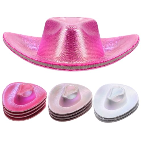 VALICLUD 12 Stück Teiliges Mini Cowgirl Hüte Farbige Disco Party Hüte für Halloween Geburtstagsfeiern Tanzpartys und Puppendekoration VALICLUD 12 Stück Teiliges Mini Cowgirl Hüte Farbige Disco Party Hüte für Halloween Geburtstagsfeiern Tanzpartys und Puppendekoration von VALICLUD