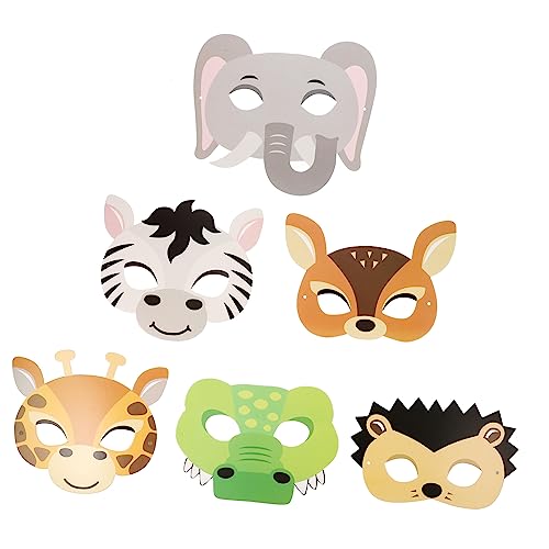 VALICLUD 12St Maske halloween halllowen animals Verkleidung kleidung the animal gewand Fuchs Wolf Partyartikel für Partygeschenke kinderparty Papier VALICLUD 12St Maske halloween halllowen animals Verkleidung kleidung the animal gewand Fuchs Wolf Partyartikel für Partygeschenke kinderparty Papier von VALICLUD