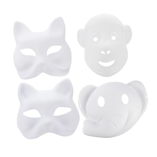 VALICLUD 12St leere Maske Ratte schwarze Maske tierisches Handwerk Maske reinigen Tiere halloween masken halloweenmaske Masken Cosplay-Zubehör Gesichtsmaske selber machen Papier Weiß VALICLUD 12St leere Maske Ratte schwarze Maske tierisches Handwerk Maske reinigen Tiere halloween masken halloweenmaske Masken Cosplay-Zubehör Gesichtsmaske selber machen Papier Weiß von VALICLUD