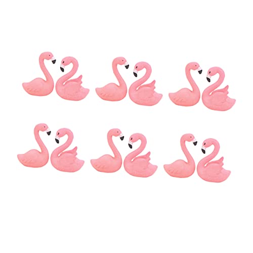 VALICLUD 12Stücke Flamingo Kuchendekor Adorable Flamingo Figuren für Kuchen und Auto oder Heimdekoration mit Offenen Flügeln mit Geschlossenen Flügeln VALICLUD 12Stücke Flamingo Kuchendekor Adorable Flamingo Figuren für Kuchen und Auto oder Heimdekoration mit Offenen Flügeln mit Geschlossenen Flügeln von VALICLUD