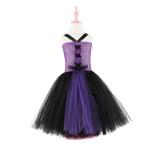 VALICLUD 1Pc Zaubereranzug Outfits Kleid Kostüme Rollenspielanzug Hexenanzug Cosplay Kostüm Mädchen Hexenkostüm Cosplay Anzug Mädchen Halloween Kostüm Nylon von VALICLUD