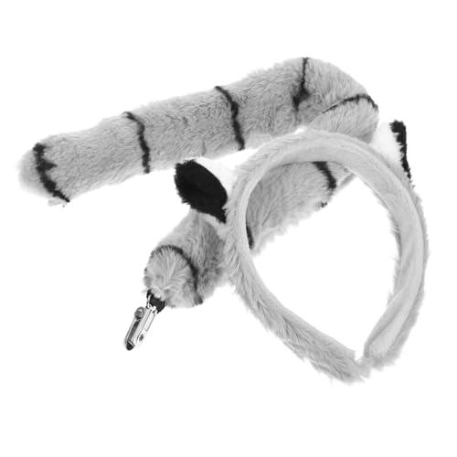 VALICLUD 1Satz Lemuroid Cosplay Kostüm Set Tierohren Haarband für Kostüm Accessoires für Partys Bühnenaufführungen Spielvergnügen VALICLUD 1Satz Lemuroid Cosplay Kostüm Set Tierohren Haarband für Kostüm Accessoires für Partys Bühnenaufführungen Spielvergnügen von VALICLUD