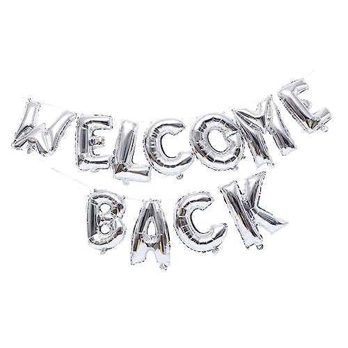 VALICLUD 1Satz Willkommen Zurück Folienballon Helium Ballons für Schuldekoration Klassenzimmer Party Einzigartige Ballons Foto VALICLUD 1Satz Willkommen Zurück Folienballon Helium Ballons für Schuldekoration Klassenzimmer Party Einzigartige Ballons Foto von VALICLUD