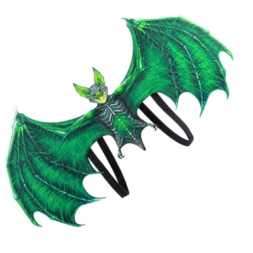 VALICLUD Fledermaus Flügel Halloween Requisiten Für Karneval Und Halloween Feiern Grüne Kostümzubehör Für Und Erwachsene von VALICLUD