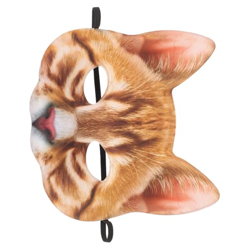 VALICLUD Katze Halloween Bankett Maskerade Karneval Halbe Augen Katze Unisex Kostüm von VALICLUD