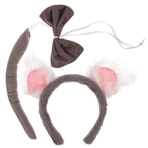 VALICLUD 1satz Kawaii Kopfbedeckung Mit Ohr-stirnband Und Fliege Für Cosplay Partys Und Auftritte Einzigartige Tierkostüm-accessoires Für Mädchen Und Jungen VALICLUD 1satz Kawaii Kopfbedeckung Mit Ohr-stirnband Und Fliege Für Cosplay Partys Und Auftritte Einzigartige Tierkostüm-accessoires Für Mädchen Und Jungen von VALICLUD