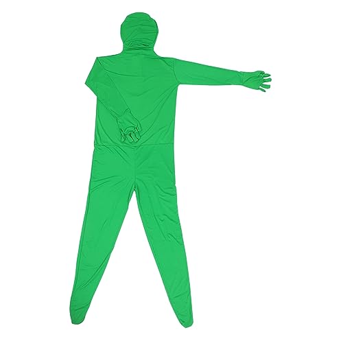VALICLUD 1stück Halloweens Kostümanzug Für Erwachsene Grünes Cosplay Outfit Dehnbarer Ganzkörperanzug Für Kreative Auftritte Und Für Halloween Und von VALICLUD