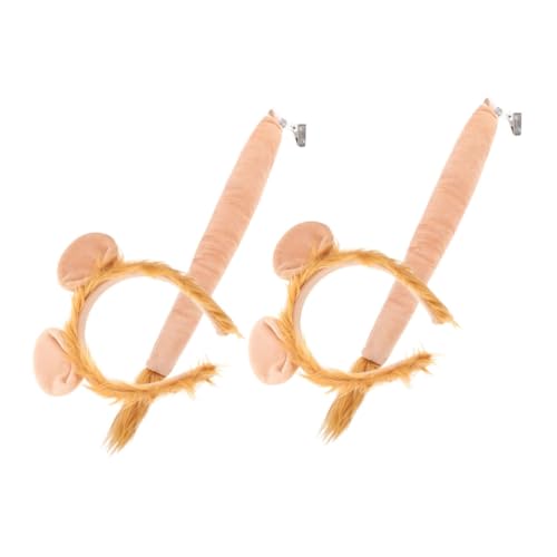 VALICLUD 2 Sätze Stirnband- -Set Kinderkostüm-Requisite Kleinkind Tiere UPS Tier-Cosplay-Accessoire Löwen Kostüm Kopfbedeckung Tiere Kostüm Requisiten Stoff Orange VALICLUD 2 Sätze Stirnband- -Set Kinderkostüm-Requisite Kleinkind Tiere UPS Tier-Cosplay-Accessoire Löwen Kostüm Kopfbedeckung Tiere Kostüm Requisiten Stoff Orange von VALICLUD