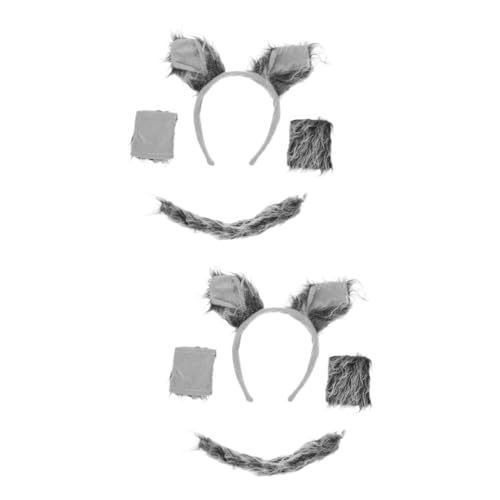 VALICLUD 2 Sätze Wolf-kostüm-requisiten Handschuhe Werwolf Stirnbänder Ohren Ups Tier-stirnband-kostüm Party-kostüm-requisite Requisiten Für Tierkostüme Wolf Kostüm Plüsch VALICLUD 2 Sätze Wolf-kostüm-requisiten Handschuhe Werwolf Stirnbänder Ohren Ups Tier-stirnband-kostüm Party-kostüm-requisite Requisiten Für Tierkostüme Wolf Kostüm Plüsch von VALICLUD
