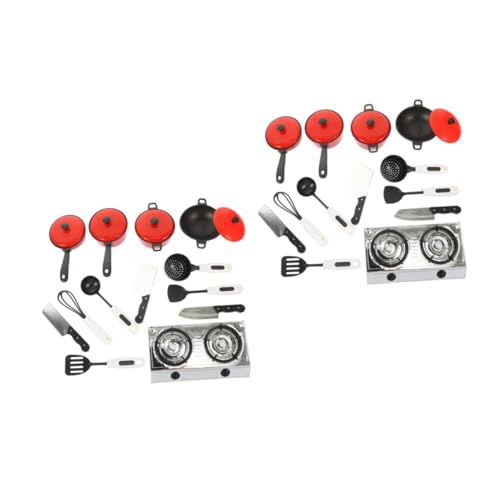VALICLUD 2 Sets Spielhaus Puzzle Küchengeschirr Spielküche Töpfe Und Pfannen Rollenspiel Kochgeschirr Küchenutensilien Töpfe Und Pfannen Für Kleinkinder Kleinkindküchen VALICLUD 2 Sets Spielhaus Puzzle Küchengeschirr Spielküche Töpfe Und Pfannen Rollenspiel Kochgeschirr Küchenutensilien Töpfe Und Pfannen Für Kleinkinder Kleinkindküchen von VALICLUD