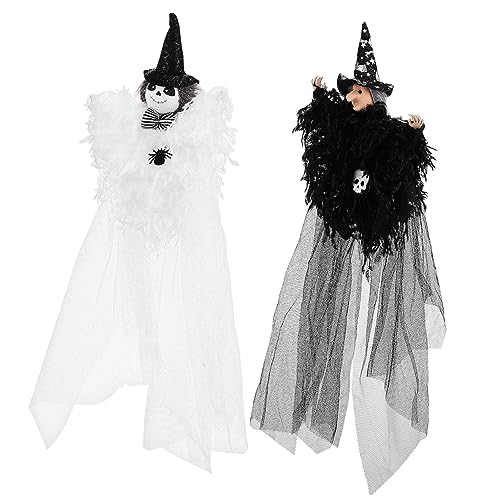 VALICLUD 2 Stck. fliegende Geister Halloween- -Dekoration fliegende Hexendekoration hängend halloween figuren halloween-figuren Horror-Party-Dekorationen Halloween -Ornamente VALICLUD 2 Stck. fliegende Geister Halloween- -Dekoration fliegende Hexendekoration hängend halloween figuren halloween-figuren Horror-Party-Dekorationen Halloween -Ornamente von VALICLUD