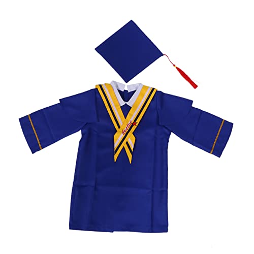 VALICLUD 2 Stück 1 Satz Abschlusskleid Und Quaste Abschlussoutfit Für Kleinkinder Vorschulabschlusskappe Und -kleid -abschlusskleid-kostüm Abschlusskleid Und Hut Kinderkostüm Tuch VALICLUD 2 Stück 1 Satz Abschlusskleid Und Quaste Abschlussoutfit Für Kleinkinder Vorschulabschlusskappe Und -kleid -abschlusskleid-kostüm Abschlusskleid Und Hut Kinderkostüm Tuch von VALICLUD
