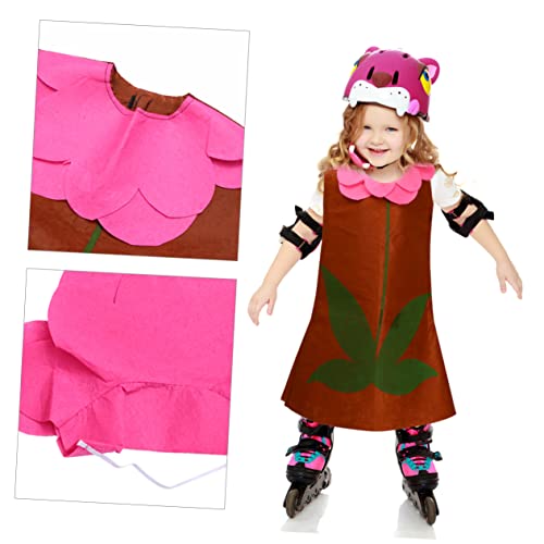 VALICLUD 2 Stück 1 Set Halloween Kleidung Halloween Kostüme Kinderkleidung Kinderkleidung Für Performance Kleidung Kostüme Dekorative Requisiten Braune Chemiefasermischung von VALICLUD